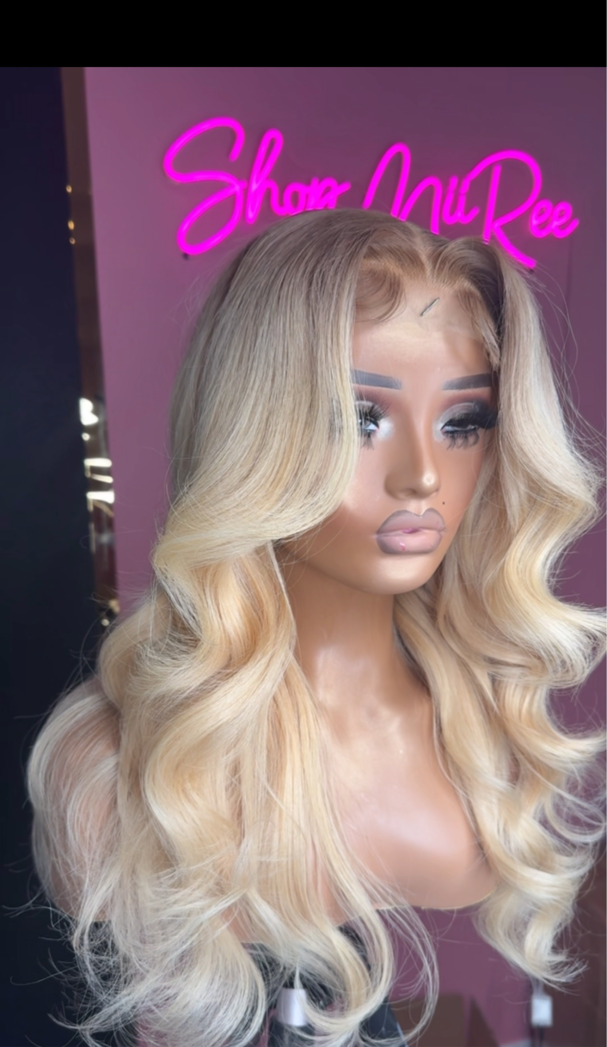 Ash Brown Roots w/Baby Hair