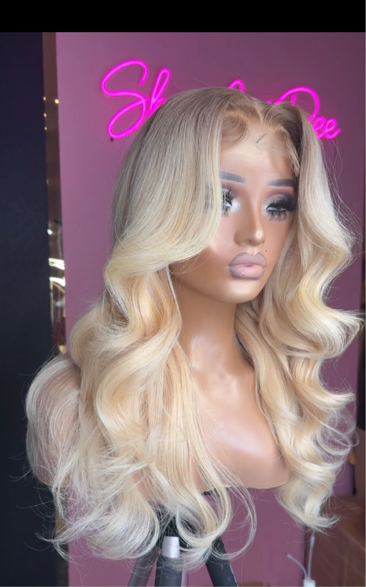 Ash Brown Roots w/Baby Hair