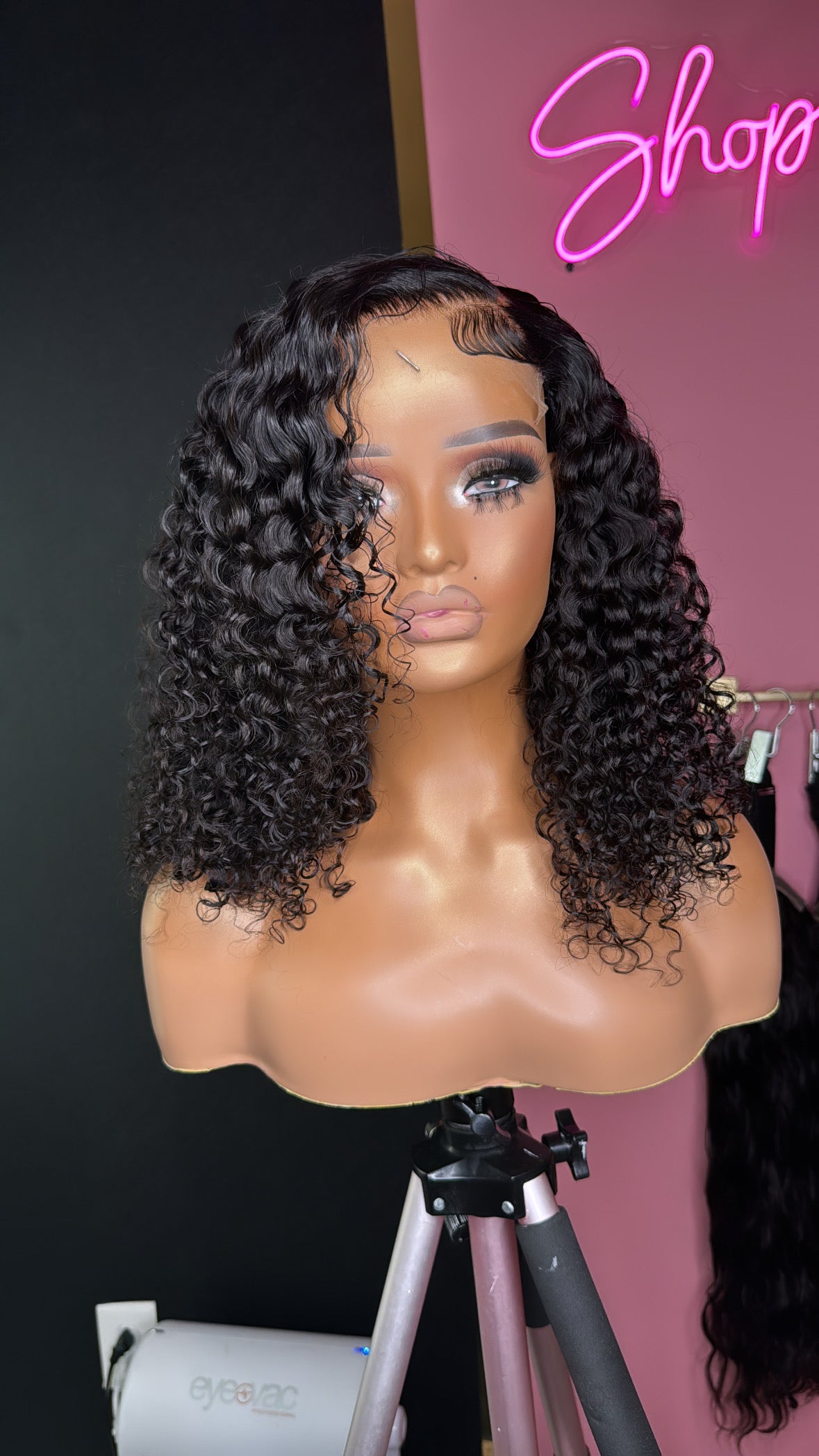 4x4 Tight Curl HD Lace Virgin Wig