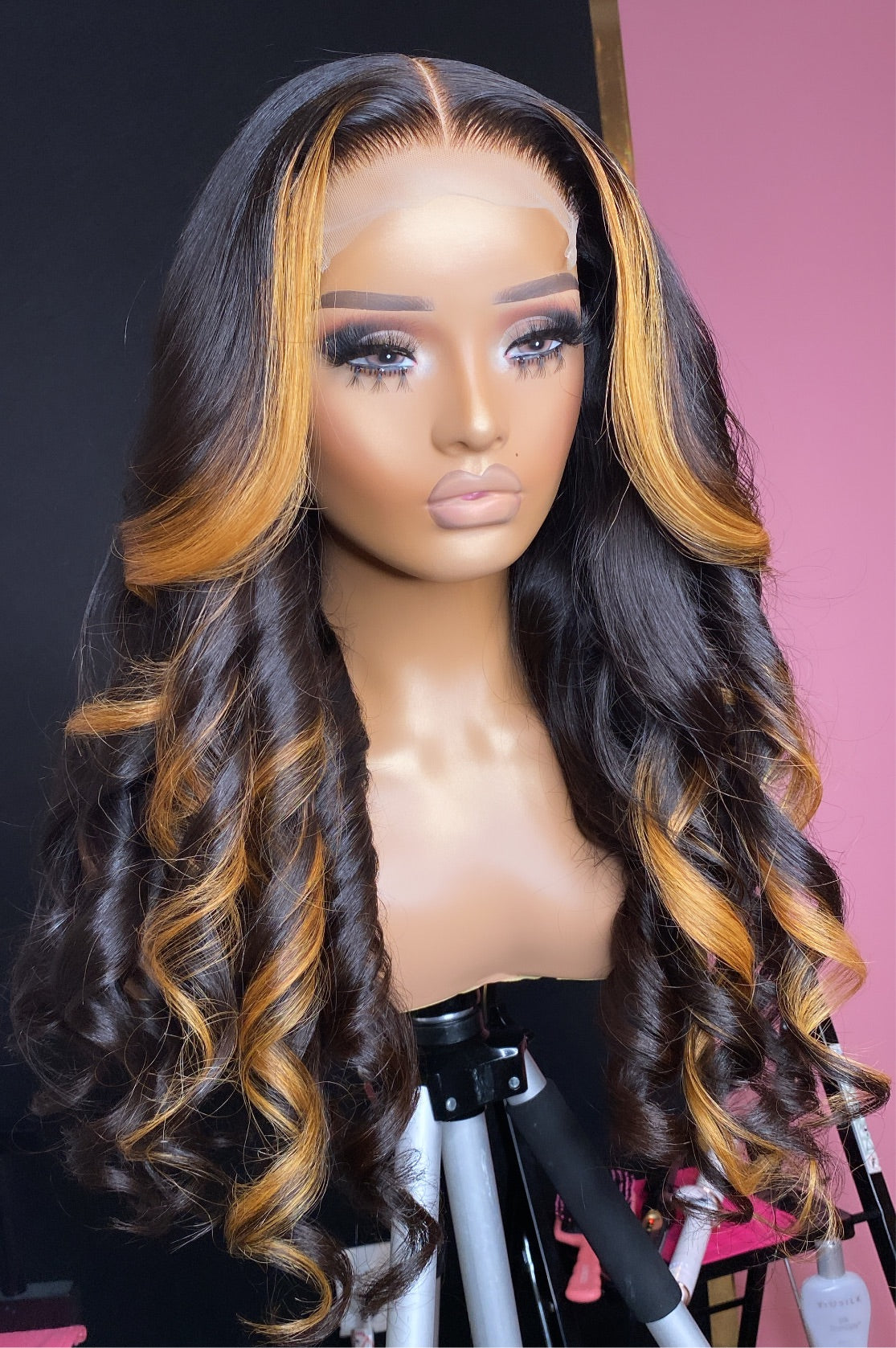 5x5 Closure Wig “Highlighted”