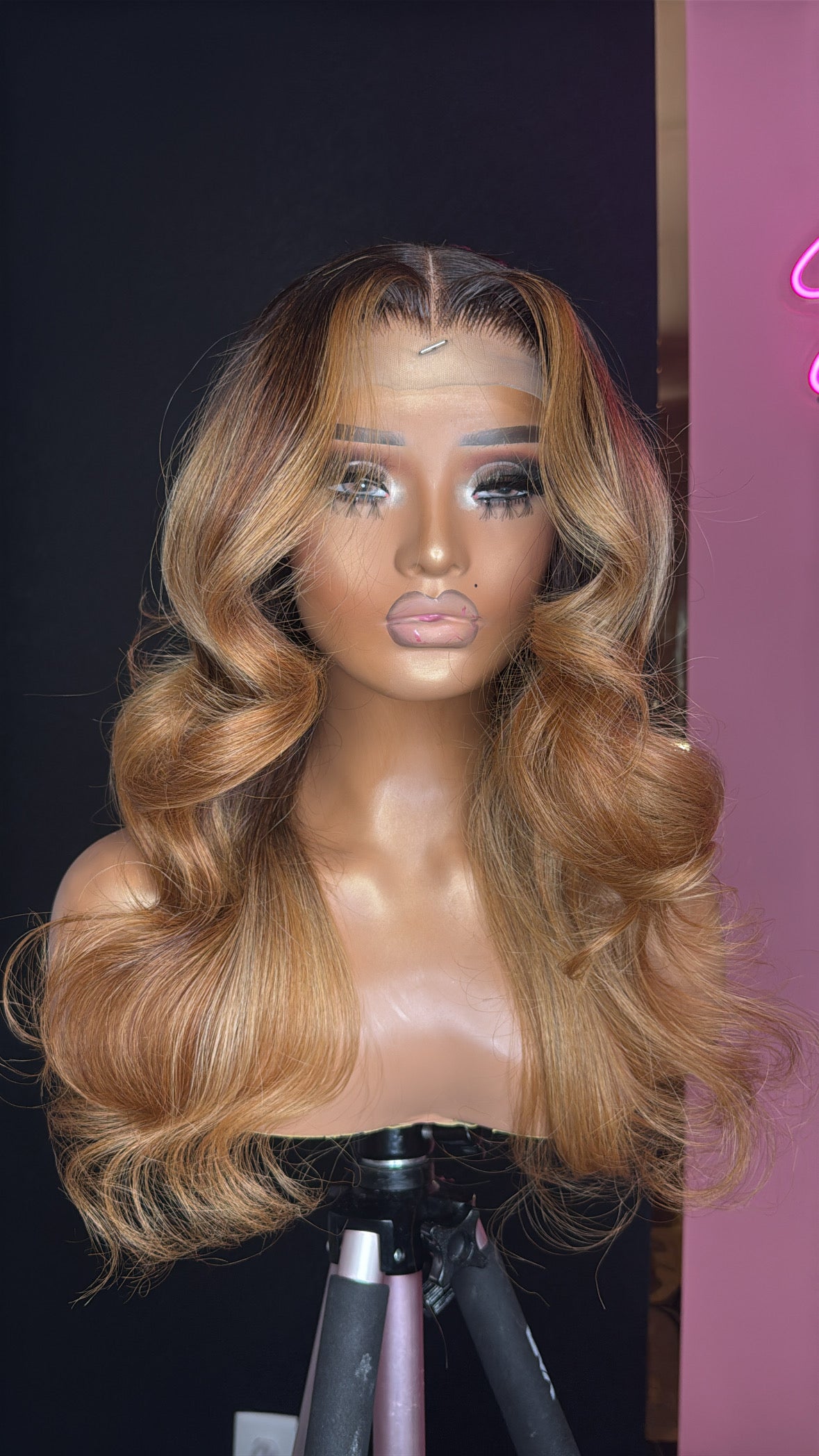 Ombré w/ blonde highlights