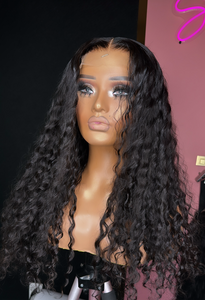 4x4 Beach Wave HD Lace Virgin Wig