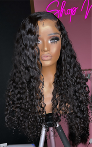 4x4 Italian Curly HD Lace Virgin Wig