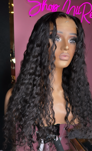 4x4 Beach Wave HD Lace Virgin Wig