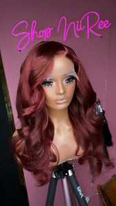 Red (Remy Human Hair)