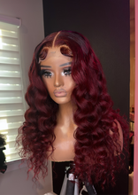 Load image into Gallery viewer, 4x4 Closure Wig (Deep Red)
