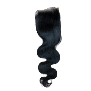 REMY HUMAN HAIR BODY WAVE CLOSURES