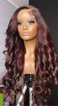 Load image into Gallery viewer, 5x5 Closure Wig “Deep Red”
