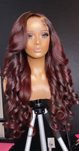 Load image into Gallery viewer, 5x5 Closure Wig “Deep Red”
